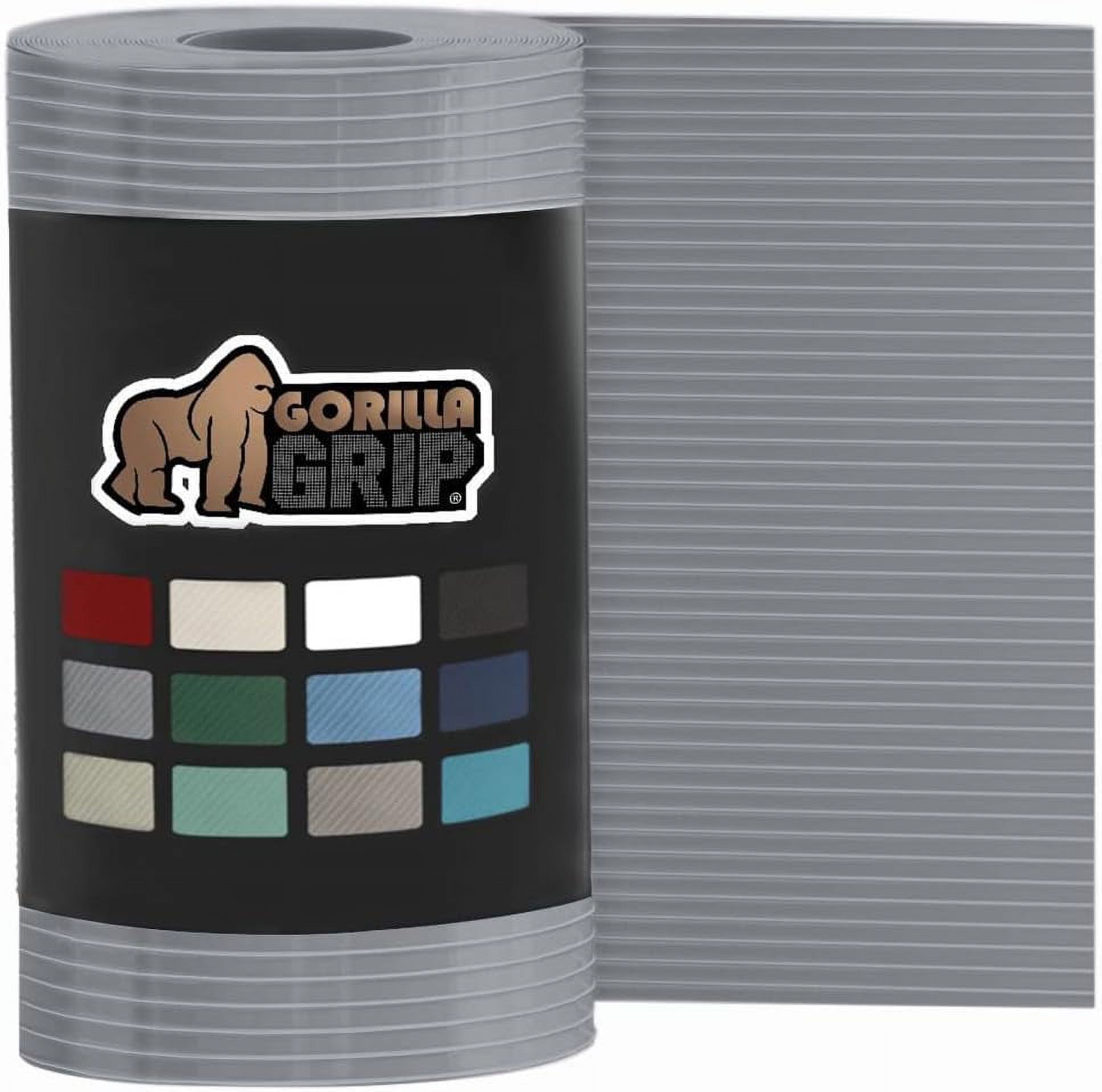 Gorilla Grip Ribbed Drawer and Shelf Liner for Non Adhesive