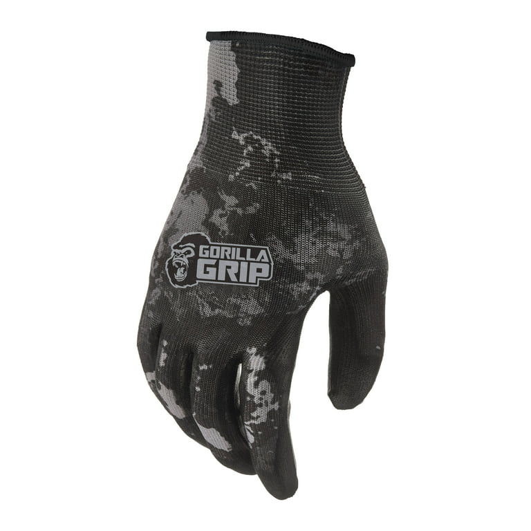Gorilla Grip Slip Resistant Gloves 25 Pack, Large, 25047-25