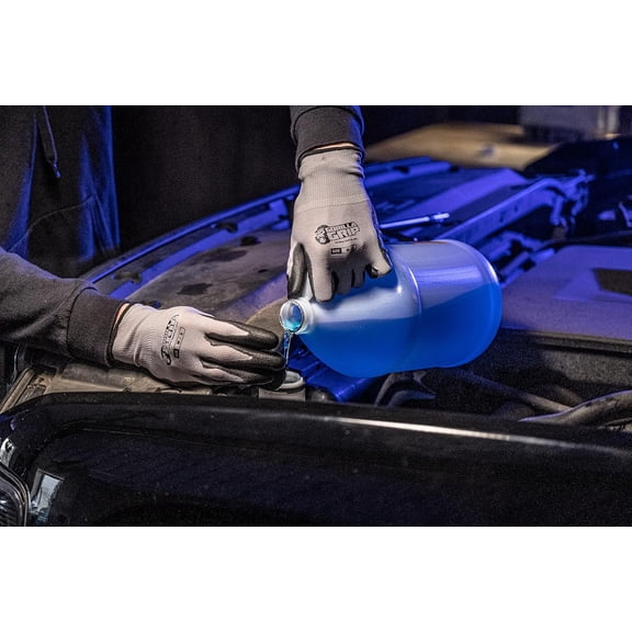 Gorilla Grip Work Gloves - 25 Pairs, X-Large, Grey