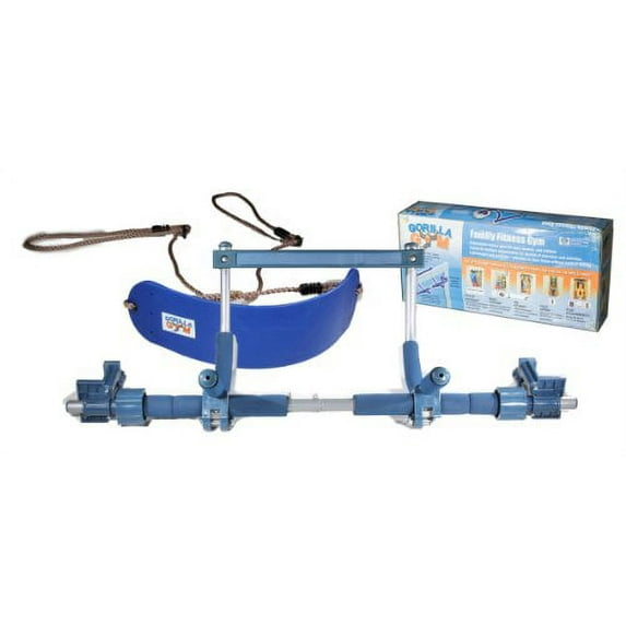 Gorilla Gym Children's Package, Indoor Children Swing, Blue