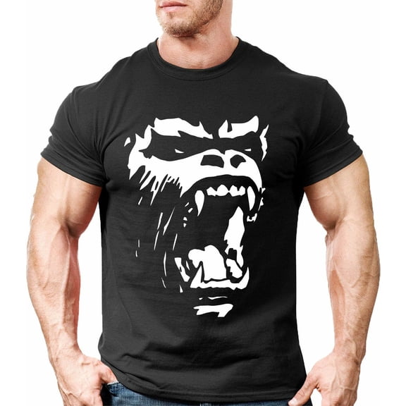 Gorilla Gym Shirt – Bodybuilding Training Fitness Graphic Tee