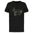 thumbnail image 1 of Gorilla Head In Darkness T-Shirt Men -Image by Shutterstock, Male Large, 1 of 2