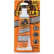 Gorilla Heavy Duty Construction Adhesive, 2.5 ounce Squeeze Tube, White
