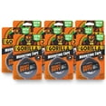 thumbnail image 1 of Gorilla Heavy Duty Double Sided Mounting Tape 6055001-9 - Strong Adhesive - Pack of 9, 1" x 60", Black, 1 of 8