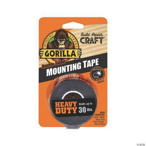 Gorilla Heavy Duty Mounting Tape, Birthday, Basic Supplies, 1 Piece