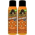 thumbnail image 1 of Gorilla SSXTQNZZ 6301502 Spray Adhesive, Clear, 2 Pack 14 Oz/Pack, 1 of 6