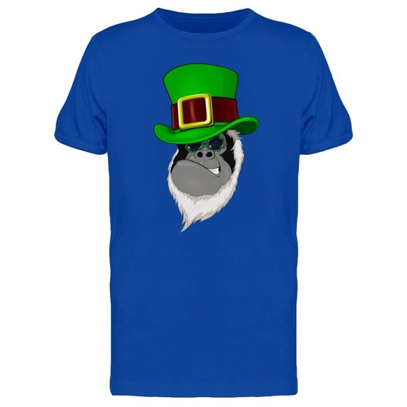 Gorilla Leprechaun T-Shirt Men -Image by Shutterstock, Male x-Large