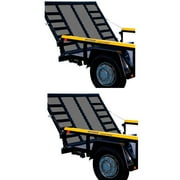 Gorilla Lift 2 Sided Tailgate Utility Trailer & Ramp Lift System, 2 Pack