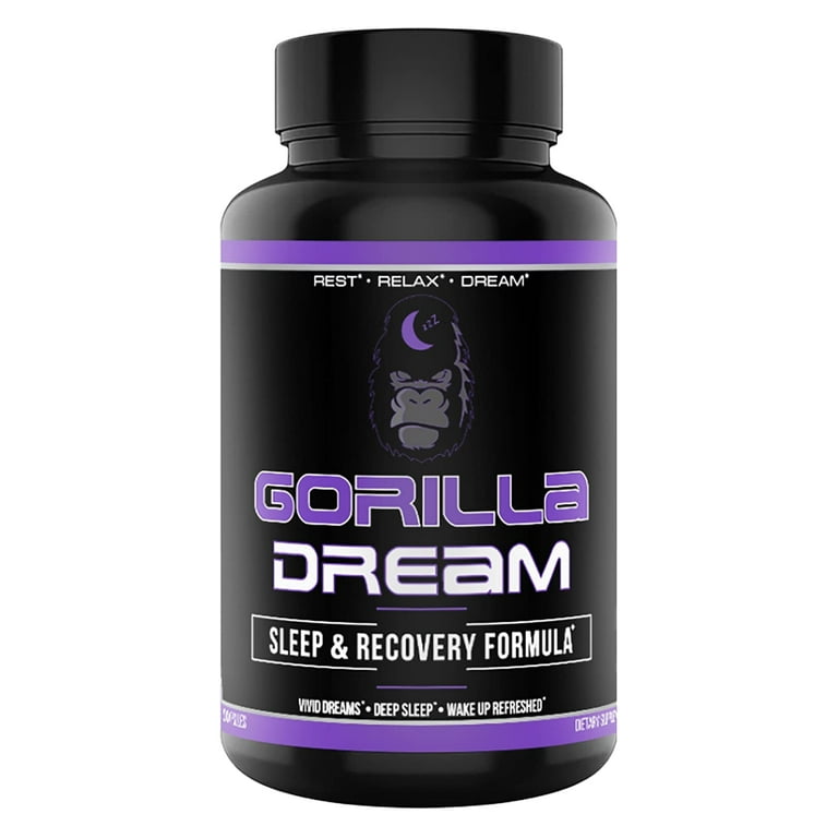 Gorilla Mind Dream Sleep Supplement (120 Capsules