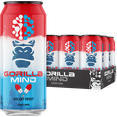 thumbnail image 1 of Gorilla Mind Energy Drink, No Sugar or Artificial Colors, Bombsicle, 16 oz, 12 pack Cans, 1 of 6