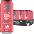 thumbnail image 1 of Gorilla Mind Energy Drink, No Sugar or Artificial Colors, Mango Peach, 16 oz, 12 pack Cans, 1 of 6
