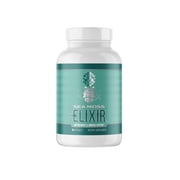 Gorilla Mind Sea Moss Elixir Capsules | Antioxidant Immune Support with Marine Macroalgae & Botanicals | Promotes Basal Metabolic Rate, Joint Comfort, and Cellular Health | 90ct Dietary Supplement