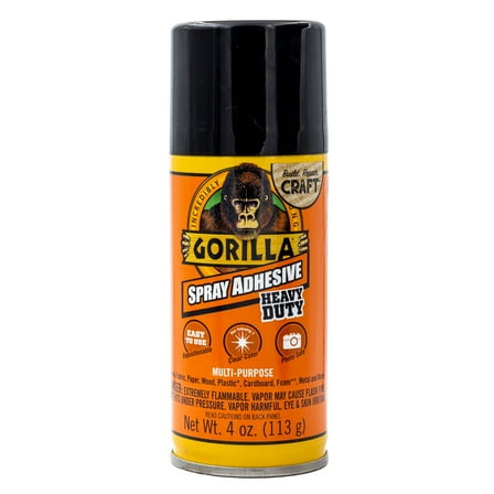 Gorilla Mist Spray Adhesive, 1 Each, 4 fl. oz.