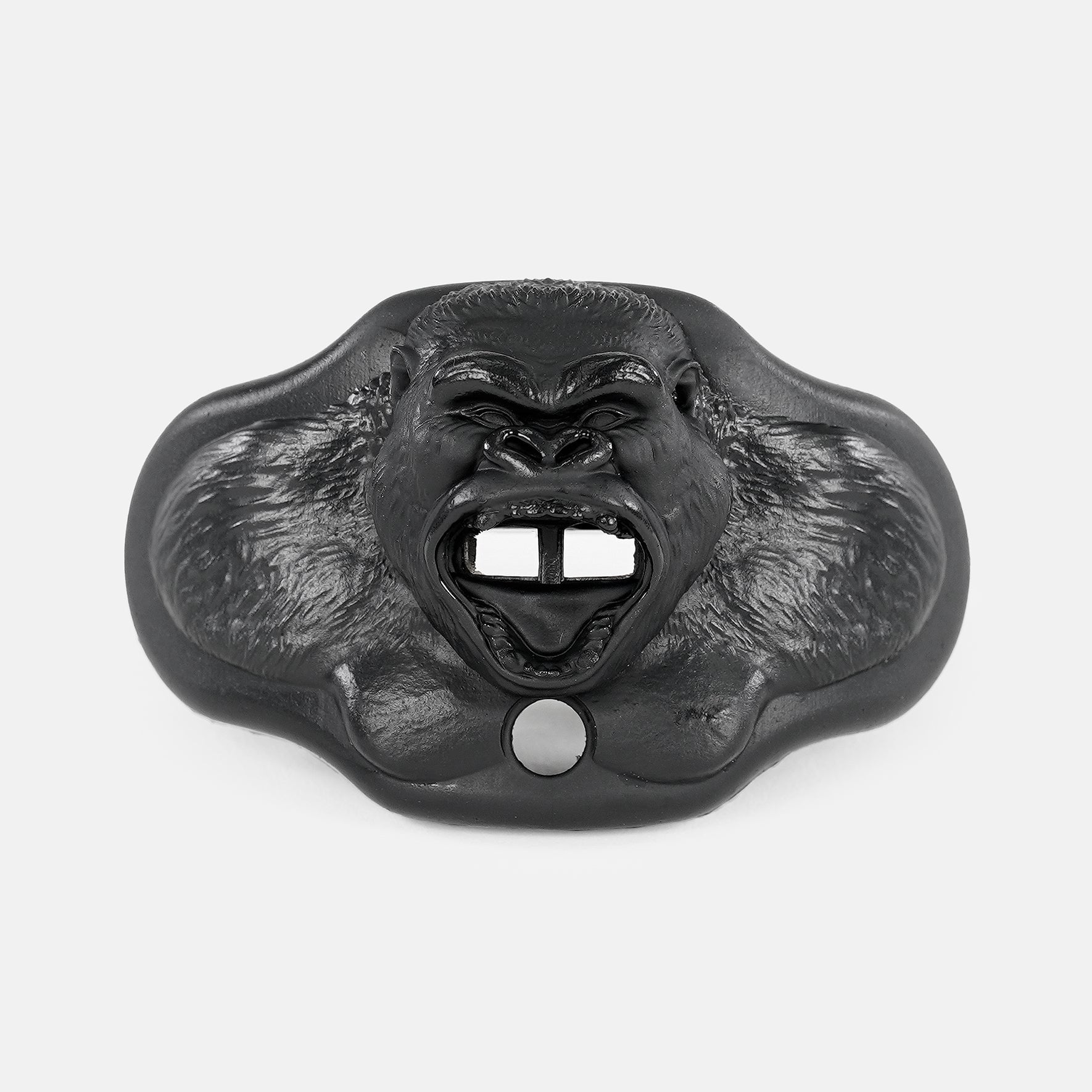 Gorilla Mode Black Football Mouthguard, Adult Unisex, Size: Small