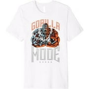 Gorilla Mode Muscles Beast Bodybuilding Animal Fitness Gym Premium T-Shirt