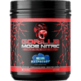 thumbnail image 1 of Gorilla Mode Nitric Upgraded Stimulant Free Pre-Workout Powder, Blue Raspberry, 1.77 lbs, 1 of 5