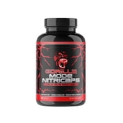 Gorilla Mode Nitricaps, Stimulant-Free Pre-Workout Capsules, 120 Capsules