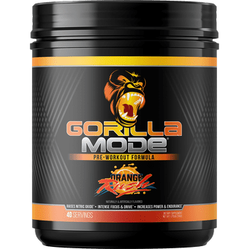 Gorilla Mode Pre-Workout, Orange Rush, 796 g