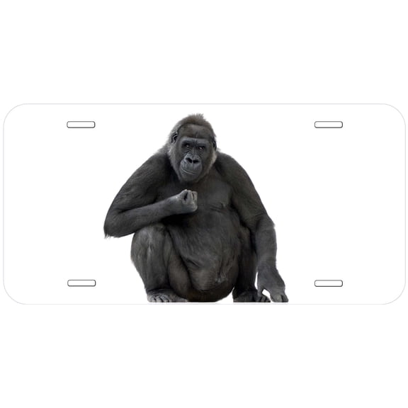 Gorilla Monkey TAG03 Novelty Car Auto License Plate