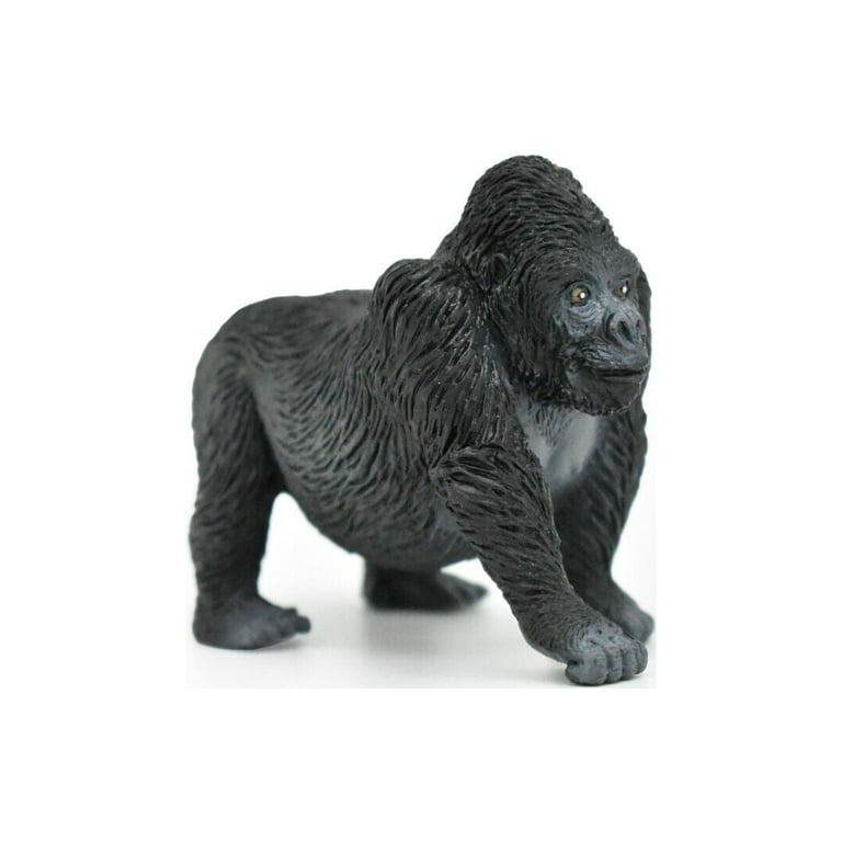 Gorilla, Museum Quality Plastic Replica, Hand Painted Toy