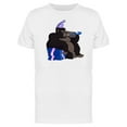 thumbnail image 1 of Gorilla On Its Birthday T-Shirt Men -Image by Shutterstock, Male 3X-Large, 1 of 2