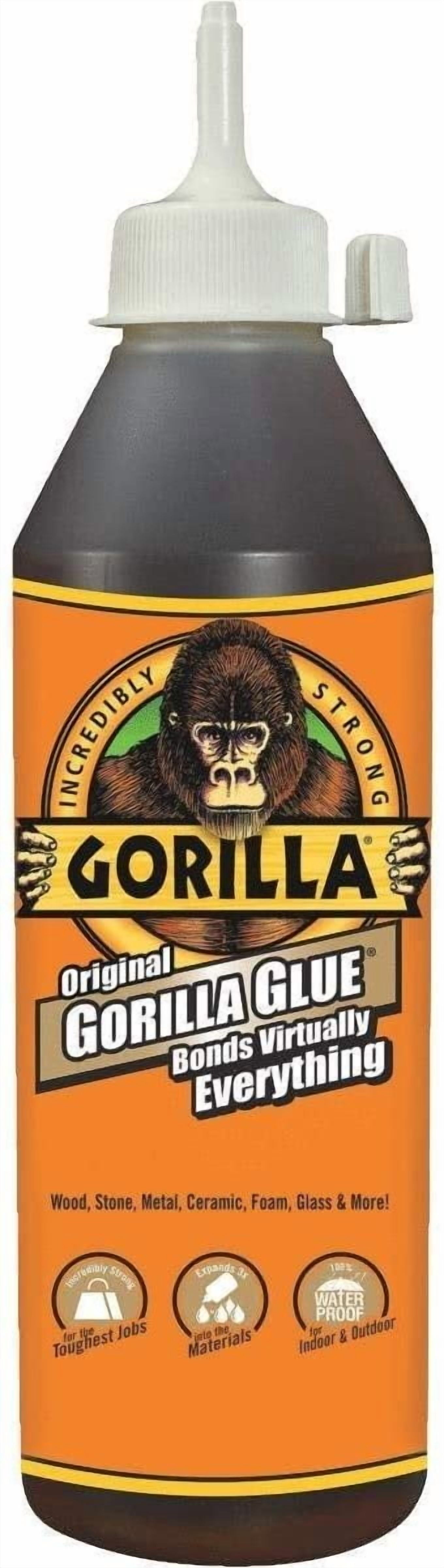 Gorilla Glue Original All-Purpose Glue 50018 - Liquid Adhesive - 2 Pack, 18 oz