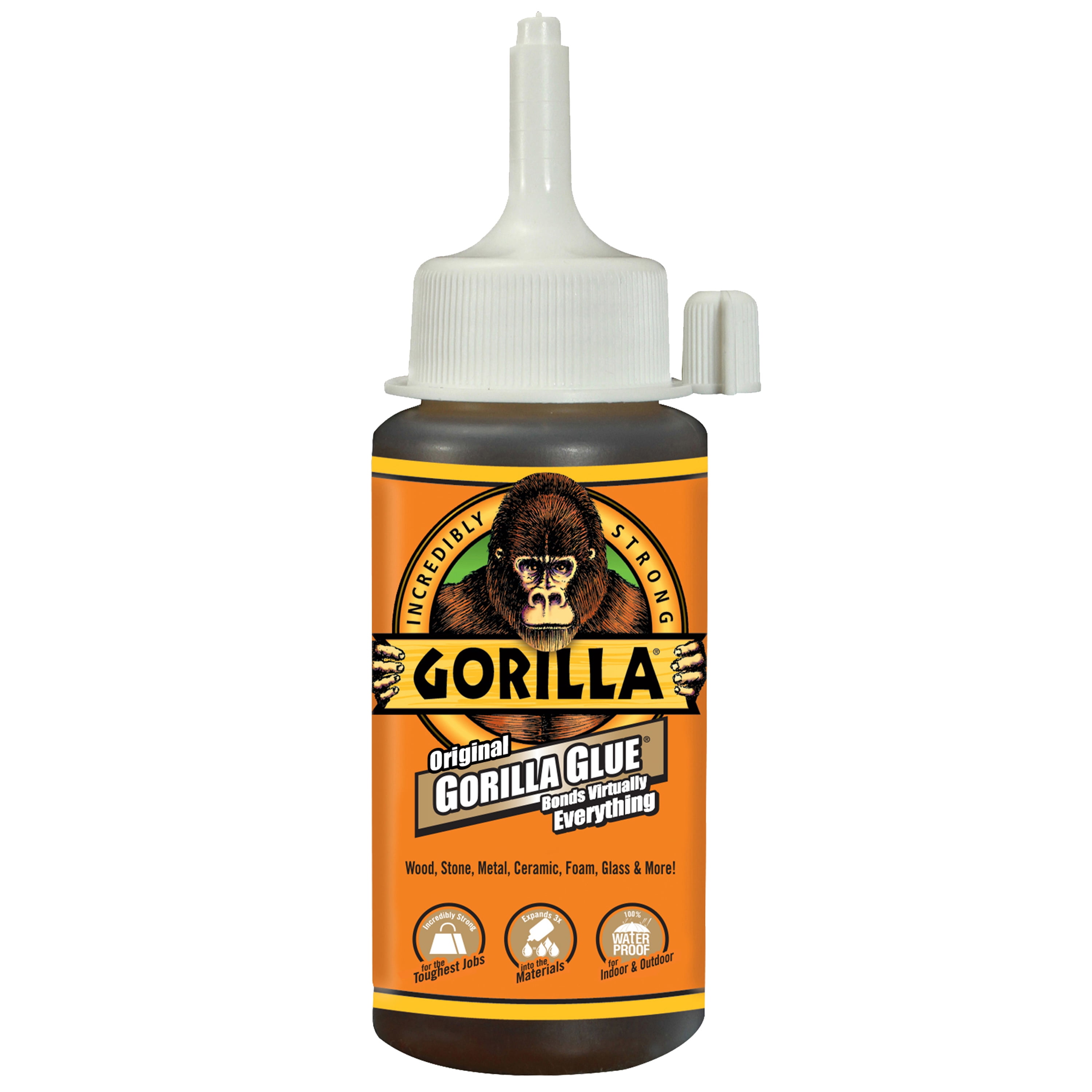 ランキング2024 Original Gorilla Brown 1 Bottle, Ounce 4 Glue, Polyurethane その他