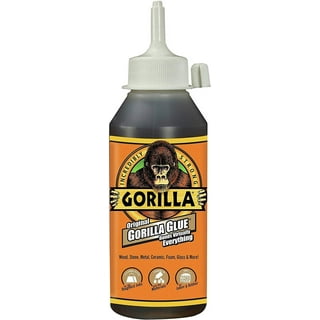 Gorilla Glue Clear Super Glue Brush and Nozzle, 10 Gram Bottle 