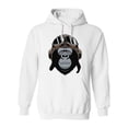 thumbnail image 1 of Gorilla Pilot Hoodie Men -Image by Shutterstock, Male Small, 1 of 4