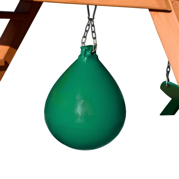 Gorilla Playsets 04-0027-G Punching Ball Swing Set Attachments - Green