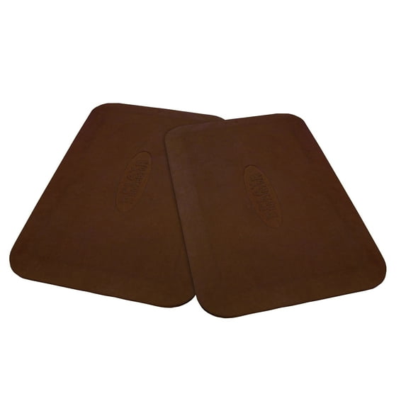 Gorilla Playsets 09-0012-PAIR-R Rubber Mats Ground Protector - Red (pair)