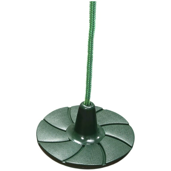 Gorilla Playsets Disc Swing - Green with Green Rope