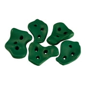 Gorilla Playsets Rock Wall Rocks with Mounting Hardware 5-Pack Green