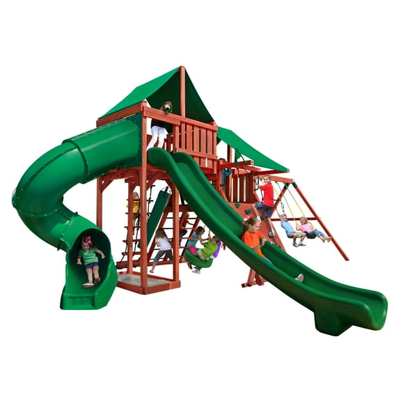 Gorilla Playsets Sun Valley Deluxe Swing Set