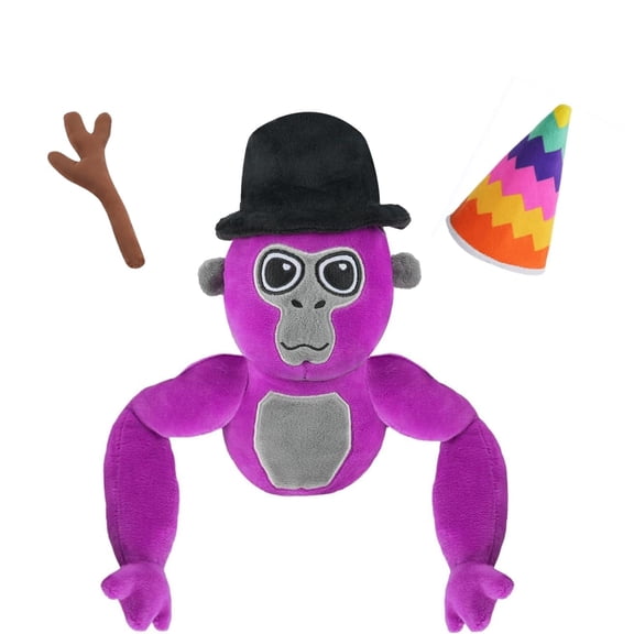 Gorilla Plush Toy Adorable Cartoon Plush Stuffed Animal Toys Soft Game Monster Stuffed Doll Ideal for Halloween