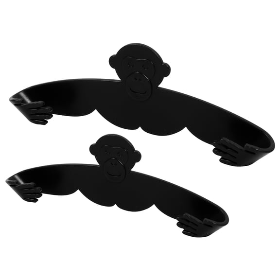 1 Set 2 Pcs Gorilla Pot Lid Racks Wall Mounted Traceless