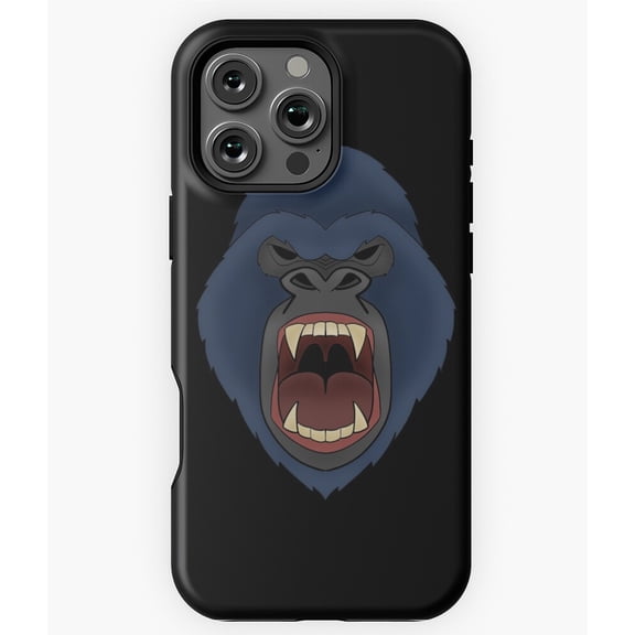 Gorilla Primate Ape Jungle Animal Phone Case for iPhone 16 15 14 13 12 11 Pro Max
