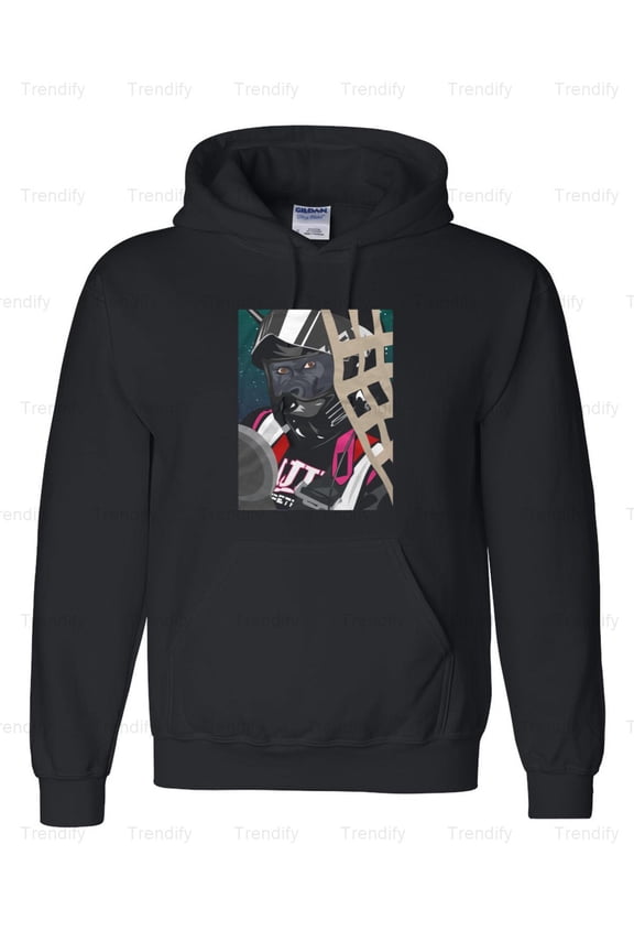 Gorilla Racer Motorsport Style Illustration Retro Hoodie M3081749, Up to Size 5XL