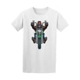 thumbnail image 1 of Gorilla Riding A Motorcycle

 Tee Men's -Image by Shutterstock, 1 of 2