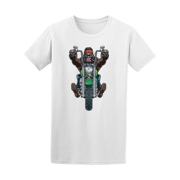 Gorilla Riding A Motorcycle
Tee Men's -Image by Shutterstock