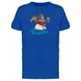 thumbnail image 1 of Gorilla Riding Surfboard Tee Men's -Image by Shutterstock, 1 of 2