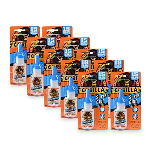 Gorilla Super Glue 15G 12PC Display