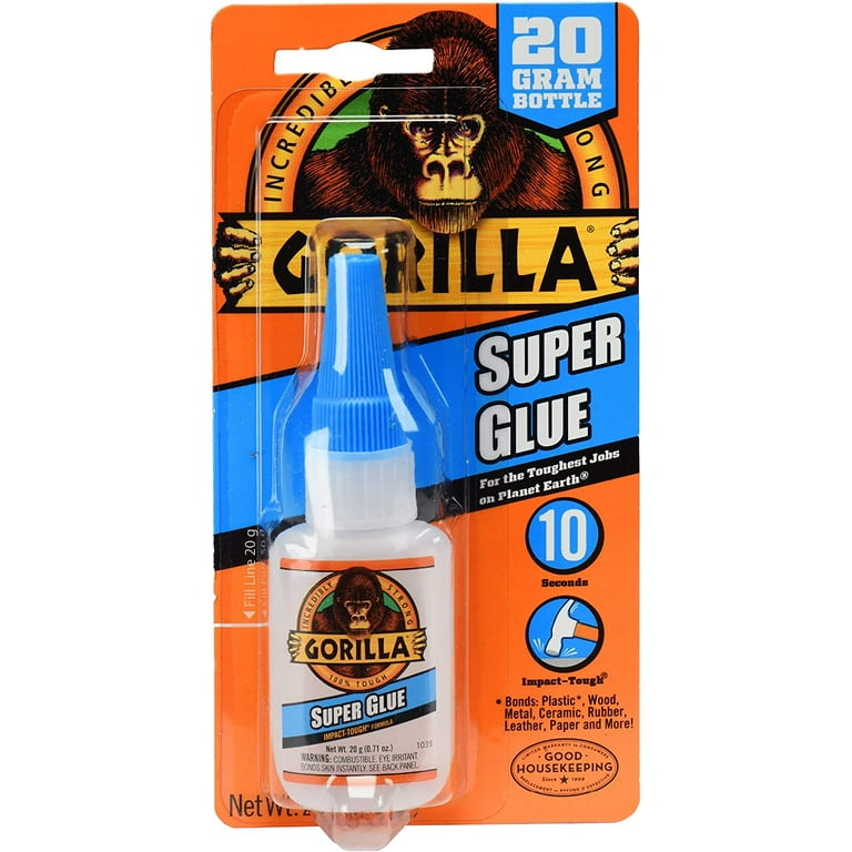 GLUE MASTERS Professional Grade Super Glue Cyanoacrylate Gel, 20