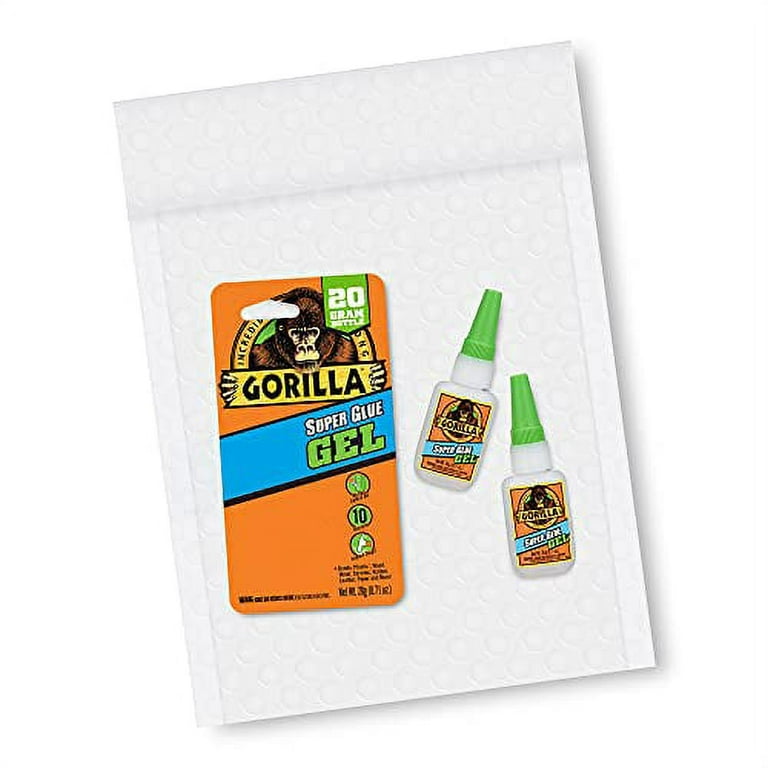  Gorilla Super Glue, 20 Gram, Clear, (Pack of 1) : Everything  Else