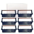 thumbnail image 1 of Gorilla Supply Ink Ribbon for Star RC700 SP700 SP712 SP717 SP742, Black/Red, 6-Pack, 1 of 4