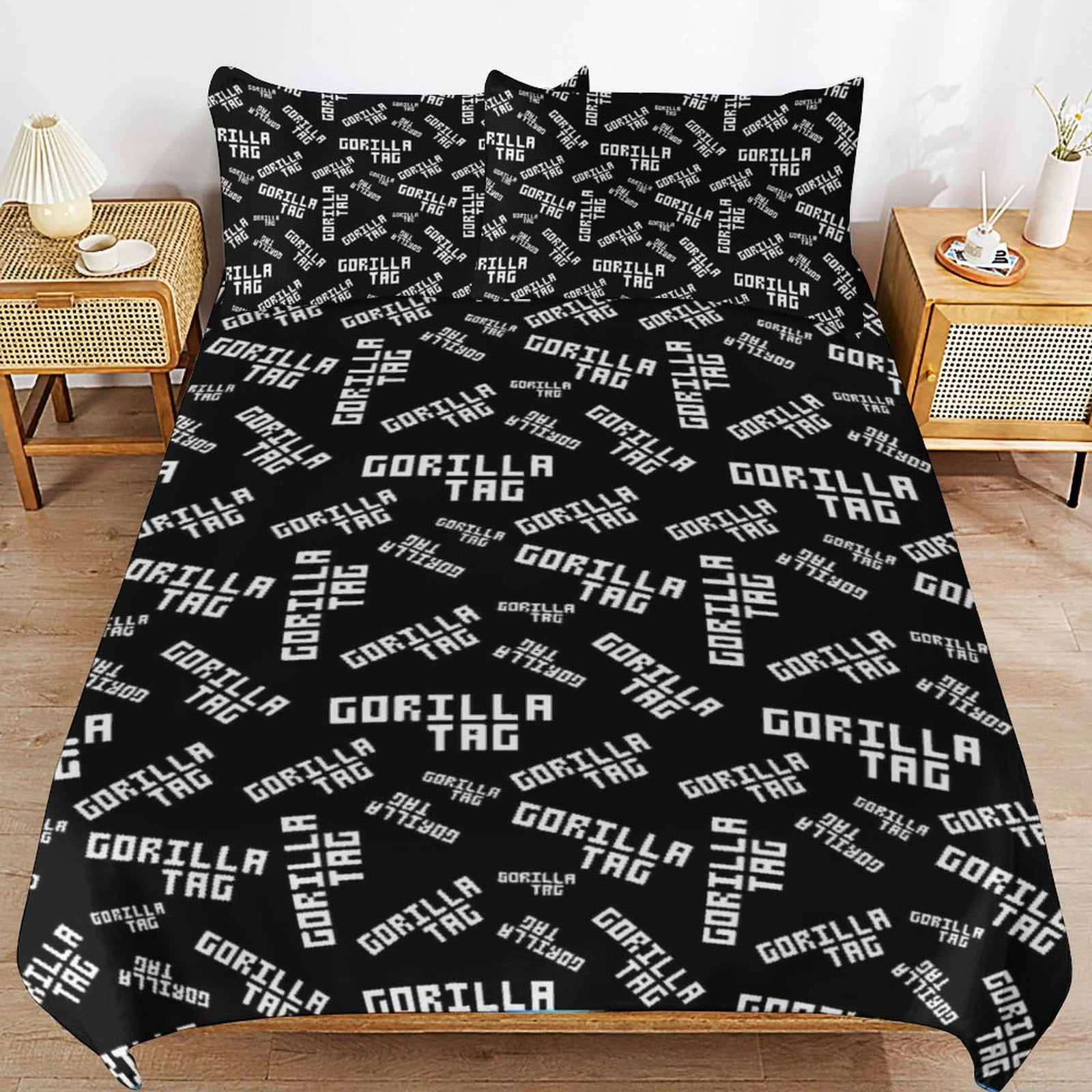 Gorilla Tag Bedding Set Duvet Cover Comfortable and Lightweight Cartoon ...