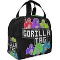 Gorilla Tag Lunch Bag Simple Insulated Lunch Box Reusable Cooler Lunch