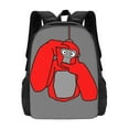 thumbnail image 1 of Gorilla Tag Pattern 3D Print Backpack Cartoon Game Backpack Lightweight Durable Travel Backpack Laptop Backpack Casual Daypack Gorilla Tag Fan Gift, 1 of 4