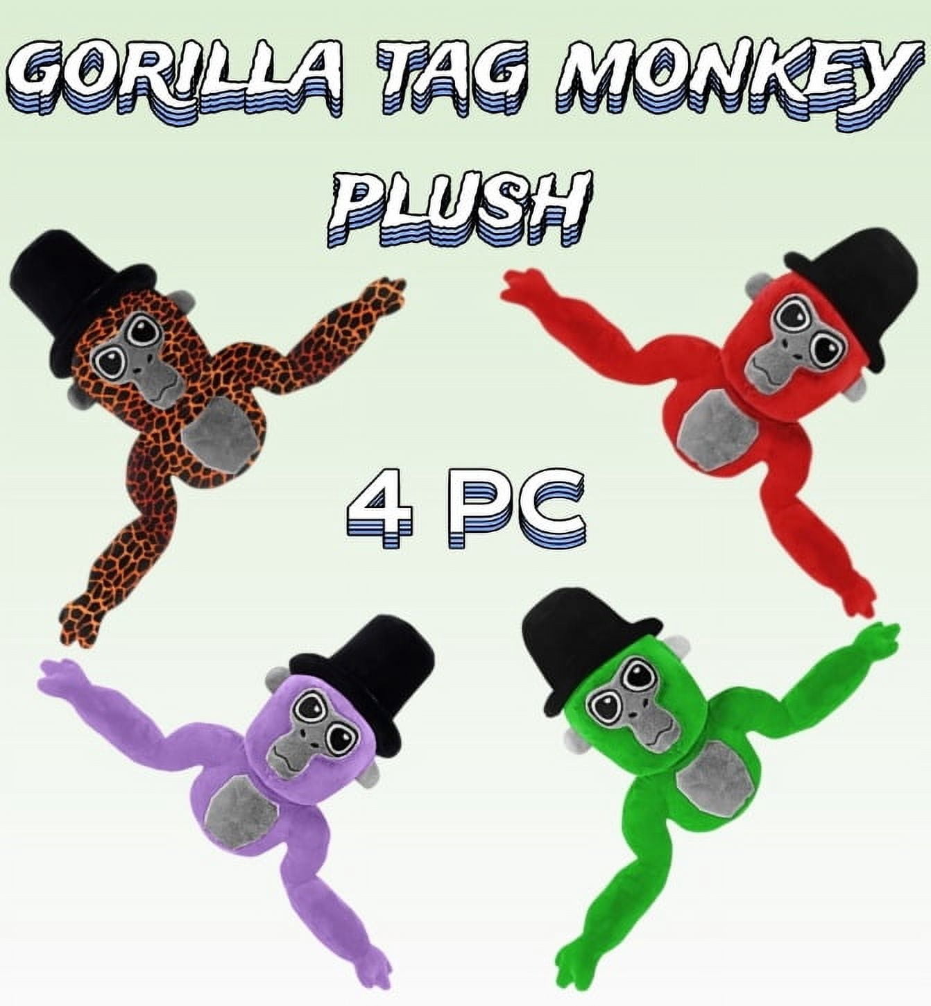 Gorilla Tag Plush 10 24 Stuffed Animal Monkey Toy Gorilla Tag Gorilla tag plush 10 24 stuffed animal monkey toy gorilla tag