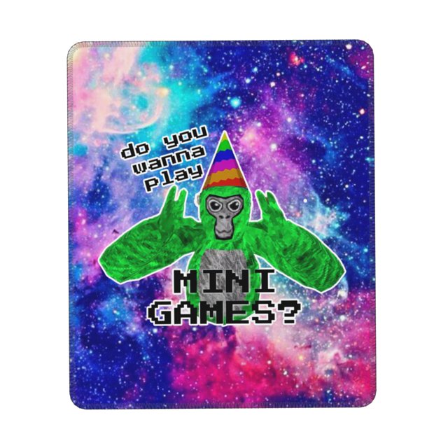 Gorilla Tag Rubber Lock Edge Mouse Pad (Vertical) Office Mouse Pad Home